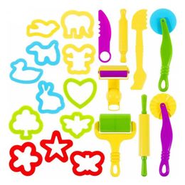 Molde de plastilina, kit de arcilla de modelado, juguete para niños, juego de plastilina de plástico DIY, herramientas, cortadores para niños, moldes, regalos 240113