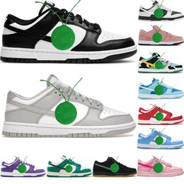 Chaussures de créateurs de formes plaque bas panda noir blanc poussière de photons triple rose unc actif fuchsia des chaussures luxe pandas duncks baskets mens dresses