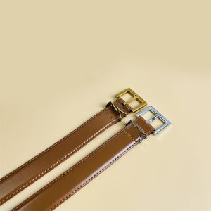 Vergulde gouden riemen voor mannen designer luxe riem 3cm smal wit zwart rundleer klassieke dame avond chic taille trendy designer riem dames