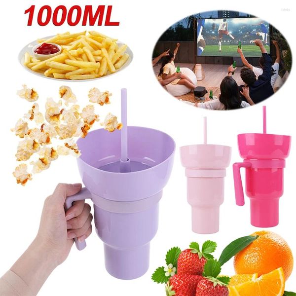 Assiettes 1000 ml de collation portable Portable Container Multifonction Stadium Tobus