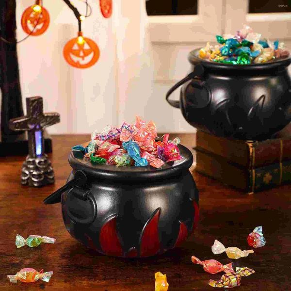 Placas 2 pcs Halloween Candy Witch Jar Prop