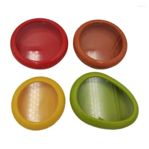 Assiettes 4pcs Fruit Vegener Container Kitchen Organicers Tomato Solder for Fridges Dropship