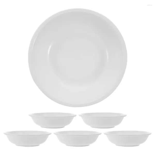 Platos 6 uds, cuenco para salsa, aperitivos, cuencos para mojar, tazas pequeñas, platos de plástico para servir