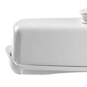 Assiettes Abs Butter Dish Continer avec couvercle à longue durée de vie et Boîte de cuisine à poussière