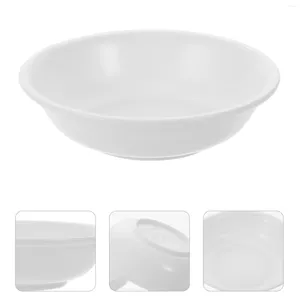 Assiettes contenant des contenants angointes Sigle Bowl de restaurants de condiments en plastique blanc