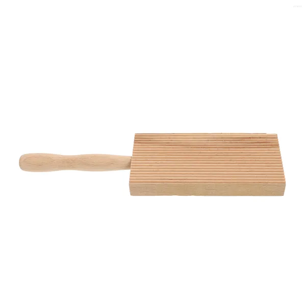 Assiettes Conseil Paddle Maker Pâtes Gnocchi Stripper Bois Boulette En Bois Presse Beurre Outil Outils Cuisson Tortilla Tarte Faire Spaghetti