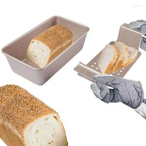Assiettes moule à pain 9x5 pouces, poêles Non collantes pour la cuisson avec filtre, moule à gâteau réutilisable de qualité four