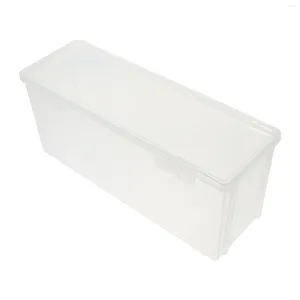 Borden broodopslagkast duidelijke dispenser container plastic cake houder kast draagbare keukenvoorziening ruimte spaarders