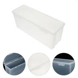 Assiettes Pain Boîte De Rangement En Plastique Étanche À L'humidité Réfrigérateur Antipoussière Gâteau Multifonction