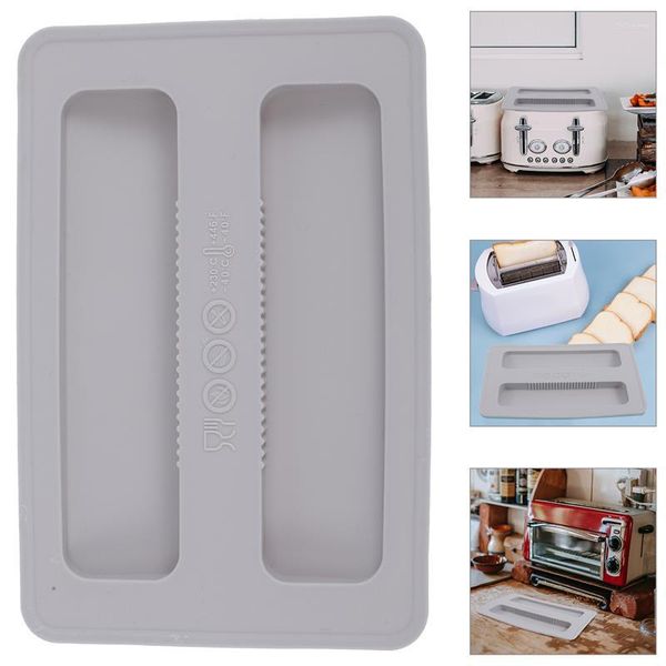 Plaques Petit Déjeuner Machine Couverture Hotte Toast Silicone Couvercle De Protection Grille-pain Électrique Ustensiles De Cuisine