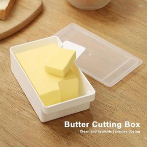 Assiettes Porte-beurre de contenant de fromage avec couvercle couvercle Dairy Product Product Keeper Plat Supplies Supplies Tray ACCESSOIRES