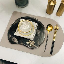 Platen Chinese keramische bord set onregelmatige eettafel hoofdgerecht biefstuk creativiteit el servabelgerechten en sets