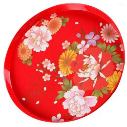 Borden Chinese bruiloftsbak Candy Serveerplaat Huisdecoratie Hap voorgerechten Decoratieve imitatie Porseleinen thee