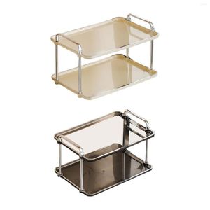 Organisateur d'étagères de comptoir d'assiettes, multi-usage pour table, cadeau de pendaison de crémaillère, salle de bain