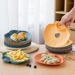 Borden creatieve schaalstijl snack dessertplaat noot fruit cake broodbak plastic multifunctionele spit botkeuken accessoires