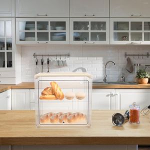 Platen Desktop Broodtrommel Houder Plastic Opslag Containers Kleding Kaptafel Huishoudelijke Keuken Aanrecht Organizer Koffie