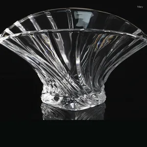 Borden glas premium fruitplaat high -end 2024 kristal licht luxe huishouden woonkamer theetafel voortreffelijke kom