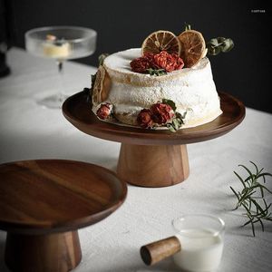 Borden High Stand houten cakebord hoger onderwijs fruit creatief dessert snacklade huistafel decoratie pography pography