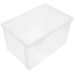 Boîte de rangement de pain grillé en plastique Transparent, assiettes de conservation de qualité domestique, conteneur porte-réfrigérateur, conteneurs de pain de poche