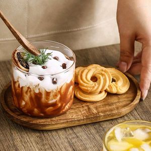 Borden Japanse stijl houten opbergvak fruit dessert cake snack candy schotel serving keukentafel gereedschap