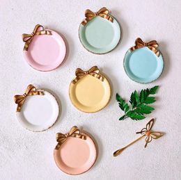 Assiettes bijoux et accessoires pour cheveux panneau d'affichage japonais résine tasse à thé tapis Dessert plateau rétro décoration artisanat épicerie