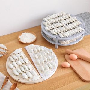 Assiettes anti-dérapantes boulettes support de rangement en plastique peuvent être superposées petits pains cuisson pâtisserie support plateau outil de cuisson accessoires de cuisine