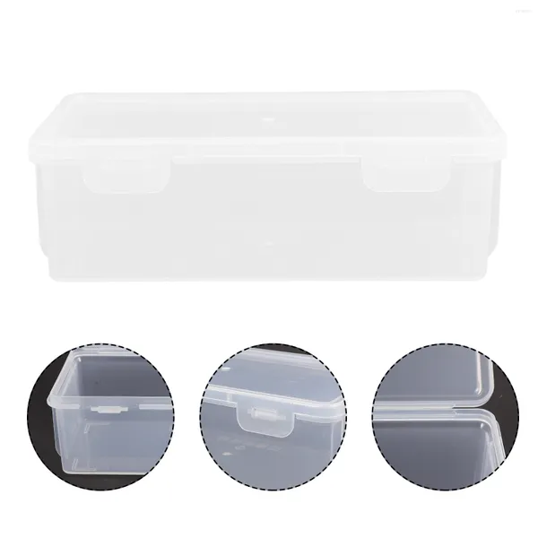 Assiettes Garde-manger Conteneur de stockage Couvercle transparent Boîte à pain en plastique Boîte à toasts Gâteau aux fruits