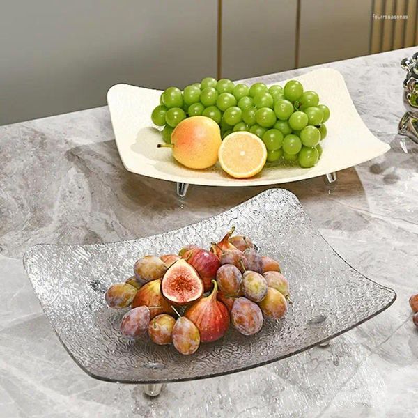 Platos para servir bandeja decorativa diseño versátil merienda pastel plato de fruta Sushi desayuno postre seco