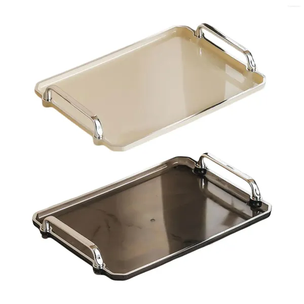 Assiettes de service Organisateur de bureau rectangle pour le bureau de cuisine du restaurant