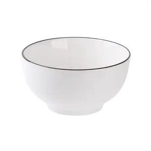 Platos Juego de vajilla blanca Porcelana Cuchara Tazón Plato para uso doméstico diario