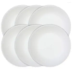 Assiettes Winter Frost White 10,25