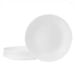 Assiettes Winter Frost White 6,75