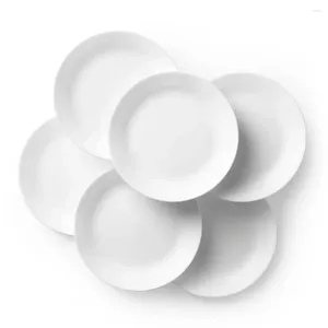 Assiettes d'hiver Frost blanc 8,5 