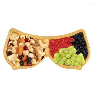 Borden houten voorgerechten bord borstvormige charcuterie voor fruit spoof serveer schotel sandwich dessert salade decoratief