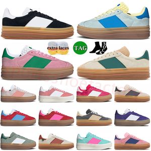 Plateforme Designer Gaz Bold Casual Chaussures Collegiate Gum Blanc Blanc Black Femmes Sports TRAVAILLES TOP QUALIT