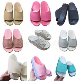 Zapatos de plataforma zapatillas de moda gruesas zapatillas de moda colores de dulces tamaño 36-44 con caja 19084