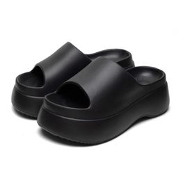 Slippers Dik Platform Dikke Vrouwen Sandalen Zomer Mode Eva Memory Foam Kussen Slides Antislip Thuis Strand Slippers 22