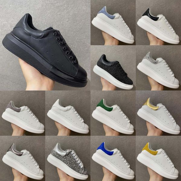 Baskets à plateforme de luxe Designer Casual Chaussures Femmes Hommes Classique Triple Noir Blanc Peau de Serpent Bleu Marine Rose Vert Daim Cuir de Veau À Lacets retour vers le futur