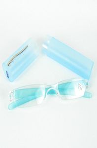 Plat tube Lunettes de lecture mince lunettes de lecture en plastique PC LENS PLUS COLORS MIXT avec 20pcs9357517