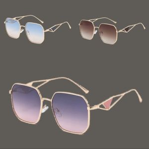 Placage d'or lunettes de soleil de designer plein cadre pour femmes lunettes de soleil de designer pour hommes triangulaires noires lunettes de plein air à la mode lunettes de conduite décontractées fa081 E4