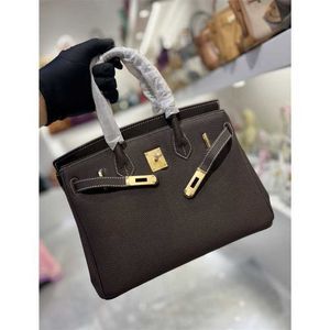 Platinum Bag Designer Fourre-tout en cuir véritable Togo Cuir de haute qualité Mode Banlieue Bagage à main Une épaule Grande capacité Fourre-tout Femme