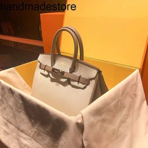 Platinum French Warehouse Sac Limited BK Edition Counter Special Offre Special Store 2024-996 Handbag Handmade Geatin Leather