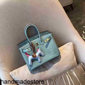 Bolso de diseñador de bolsos de platino para mujer, bolsa de cuero con patrón de cocodrilo, Retro, a la moda, Sakura, polen, cerradura portátil