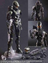 Jouer à arts kai gibier anime halo 5 gardiens no1 pvc action figure modeme modem moele jouet 26cm gk modle gewapende sectaat4148577