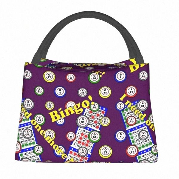 Juego de Bingo para jugadores de Bingo, bolsas para la comida con aislamiento para mujer, nevera térmica a prueba de fugas, fiambrera para oficina, Picnic, viaje a638 #