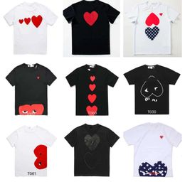 Speel merk heren t-shirts nieuwste heren vrouwelijke ontwerper van luxe amri t-shirt mode heren s casual t-shirt man kleding klein rood hart chuan kubao ling polo shirt kruier