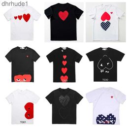 Speel merk heren t-shirts nieuwste vrouwelijke ontwerper van luxe amri t-shirt mode heren s casual t-shirt man kleding klein rood hart chuan kubao ling polo shirt pmx3 uti3