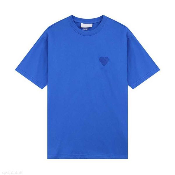 Jugar marca para hombre camisetas más nuevas para hombre diseñador de mujeres de lujo Amis camiseta moda hombres casual camiseta hombre ropa pequeño rojo chuan kubao ling polo camisa fv6 t1sf