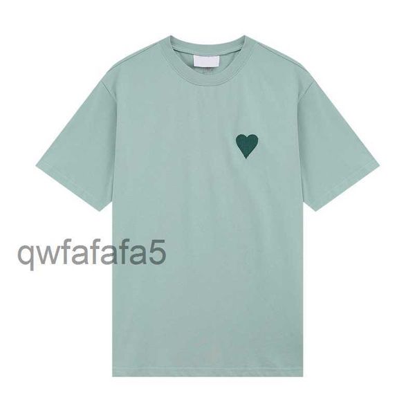 Play Brand Camisetas para hombre El más nuevo Diseñador de mujeres para hombre de lujo Amis Camiseta Moda Hombre Camiseta casual Hombre Ropa Little Red Heart Chuan Kubao Ling Polo Lt6 7YO7