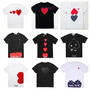 Jouez des t-shirts de marque NOUVEAU MENSEMENTS MENSEMENTS Designer des Amri T Fashion Mens S Casual Man Vêtements Little Red Heart Chuan Kubao Ling Polo